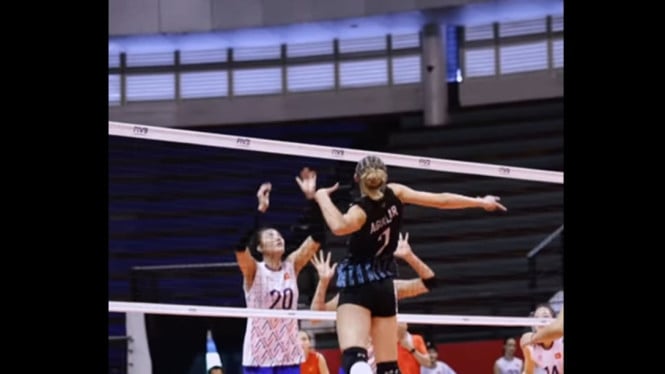 Tim voli putri U21 Indonesia lolos 16 besar lewat drama