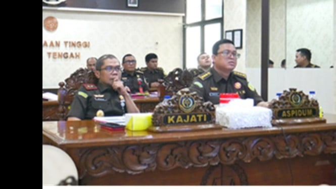Kajati Jateng pimpin ekspose Restorative Justice.