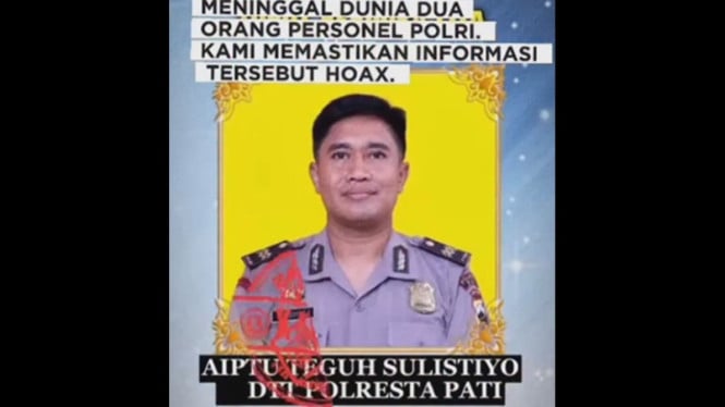 Kapolresta Pati saat memberikan klarifikasi resmi