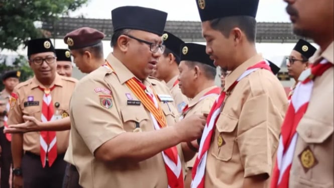 Sekda Banyumas Lantik 22 Gudep PKBM