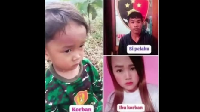 Ibu korban pembunuhan bocah 3 tahun jadi tersangka
