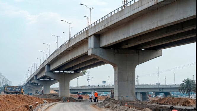 Ilustrasi - Proyek Tol Pejagan-Cilacap