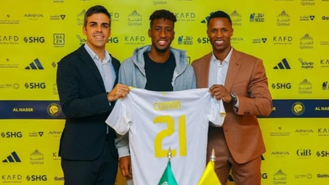 Kingsley Coman resmi bergabung dengan Al-Nassr