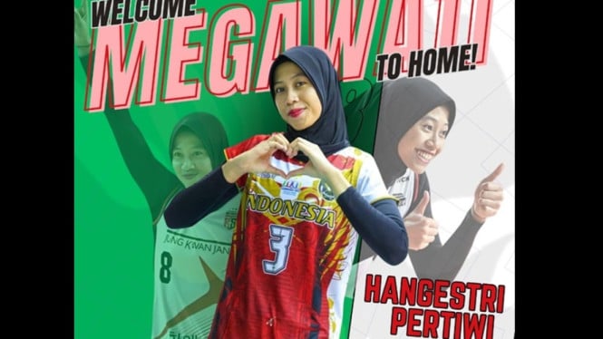 Megawati Hangestri tiba di Turki untuk Manisa BBSK