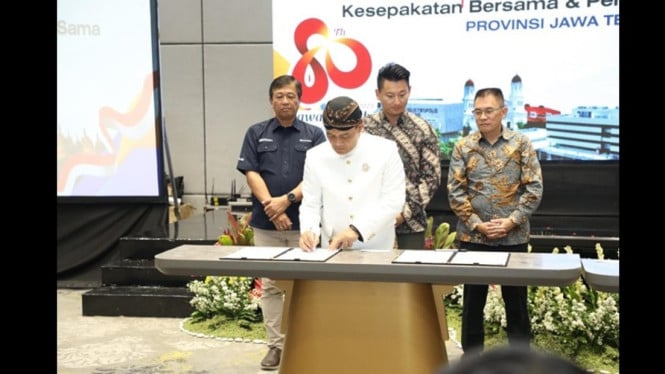 Peluncuran aplikasi JNN permudah layanan publik Jateng
