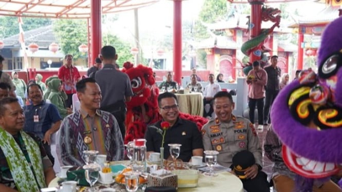 Bupati dan Dandim sambut tim penilai Kampung Pancasila