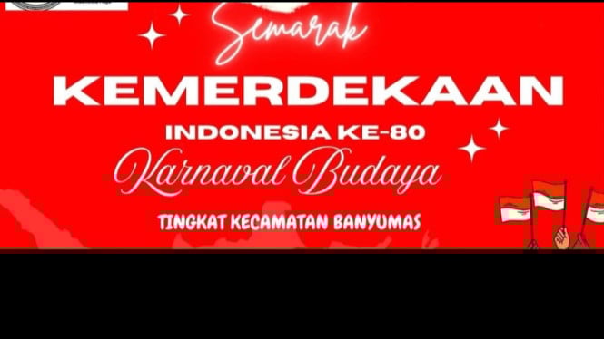 Karnaval Budaya 'Bhineka Tunggal Ika' di Alun-alun Banyumas