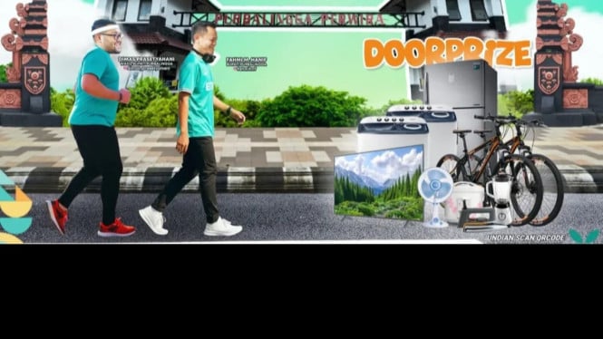Jalan Sehat HUT RI ke-80 di Purbalingga