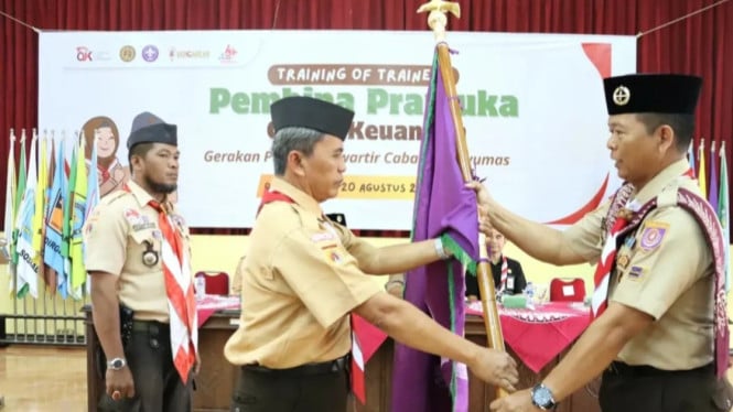 Sekda Banyumas Dukung Pembina Pramuka Cakap Keuangan