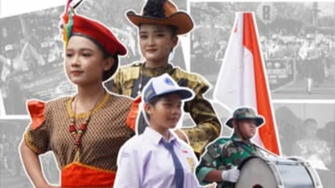 Hasil Lomba Gerak Jalan Gembira dan Drumband SMP Banyumas