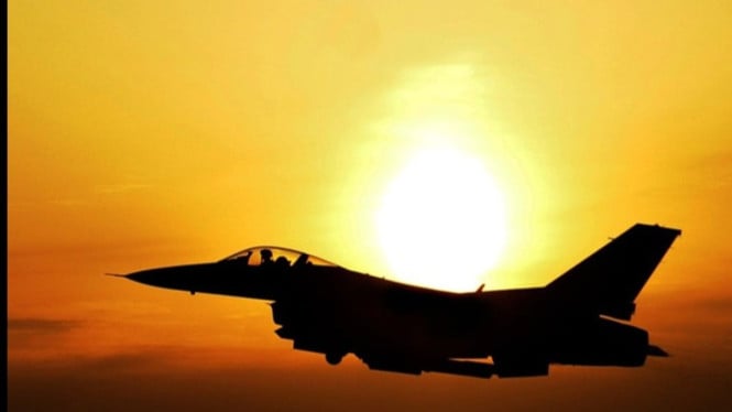 Ilustrasi  F22 Raptor, jet tempur termahal dunia saat ini
