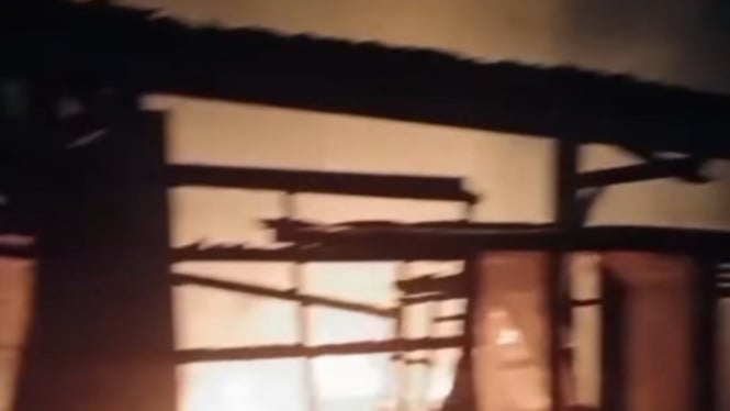 Kebakaran Rumah Warga Asal Kalisari Grobogan