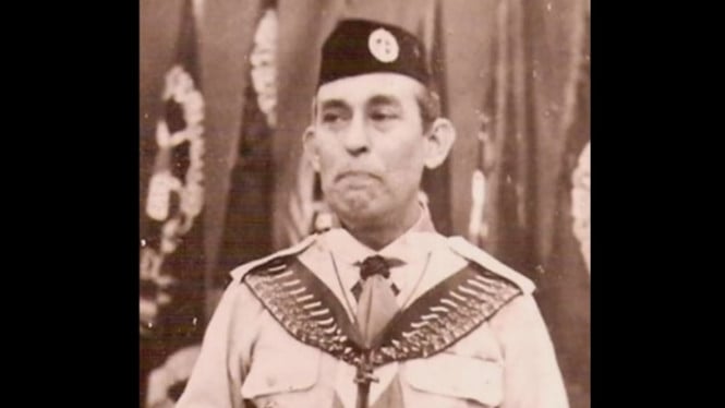 Makam Husein Mutahar di TPU Jeruk Purut Jakarta Selatan