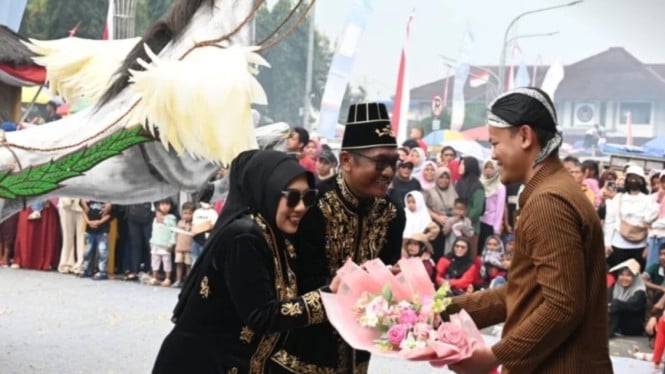 Pawai Kebangsaan di Purbalingga