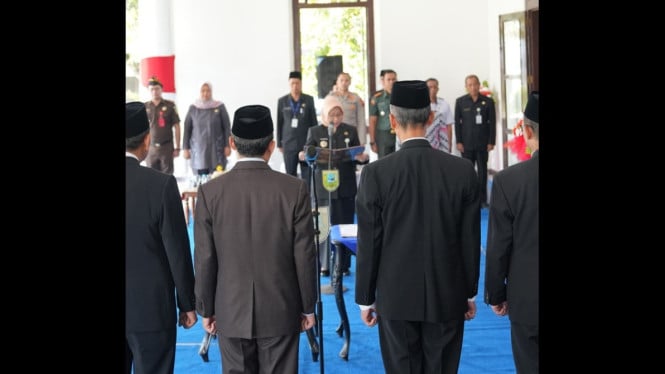Bupati Kebumen lantik 4 pejabat baru