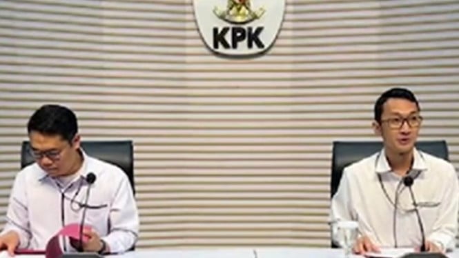 Rudy Ong Chandra teriak di konferensi pers KPK