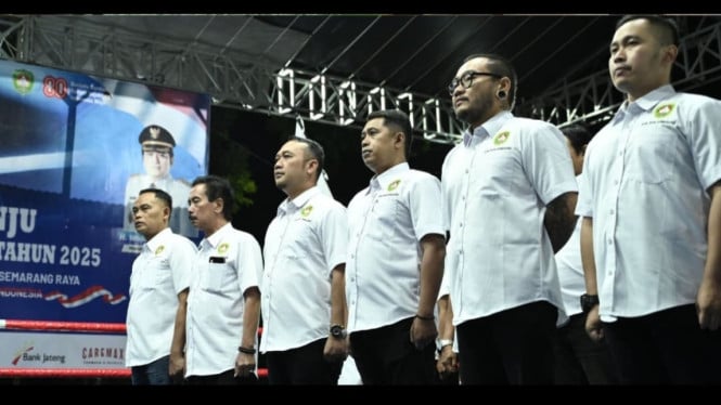Pengukuhan Pertina Banjarnegara Diatas Ring