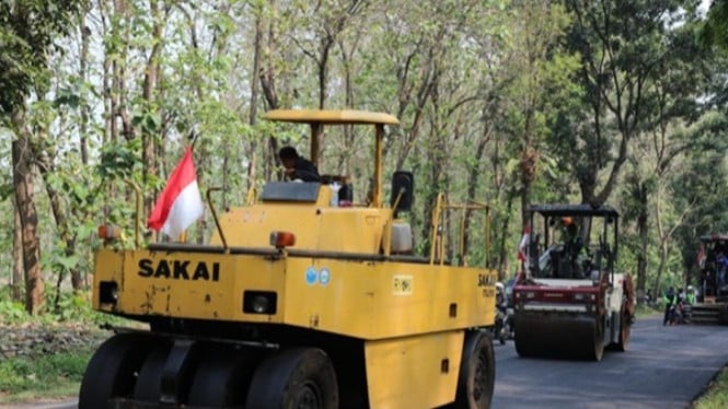 Hampir 90 persen jalan provinsi Jateng mantap