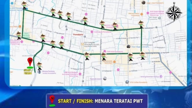 Rute dan Pengalihan untuk Karnaval Mobil Hias di Banyumas