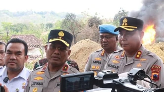 Kapolres Blora umumkan tiga tersangka kasus sumur