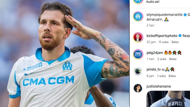 Marseille beri penghormatan untuk sosok Affan Kurniawan