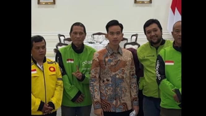 Pertemuan Gibran dan ojol menuai sorotan
