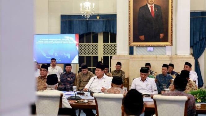 Pertemuan Presiden Prabowo dengan Sejumlah Tokoh