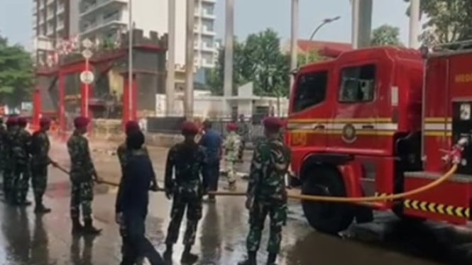 Ilustrasi Momen viral penangkapan pria diduga anggota BAIS
