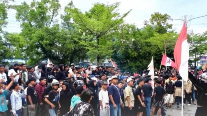 Pelaku Ricuhnya Aksi Demo di Mapolres Purbalingga