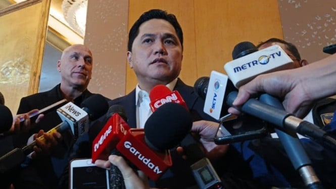 Ketua Umum PSSI, Erick Thohir