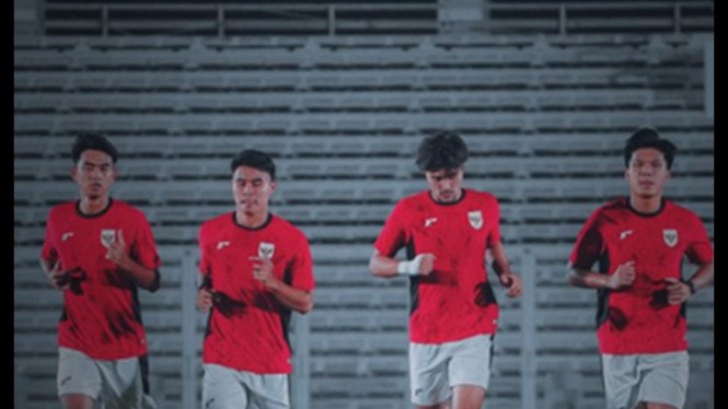 Live streaming Indonesia vs Laos U23 di Sidoarjo