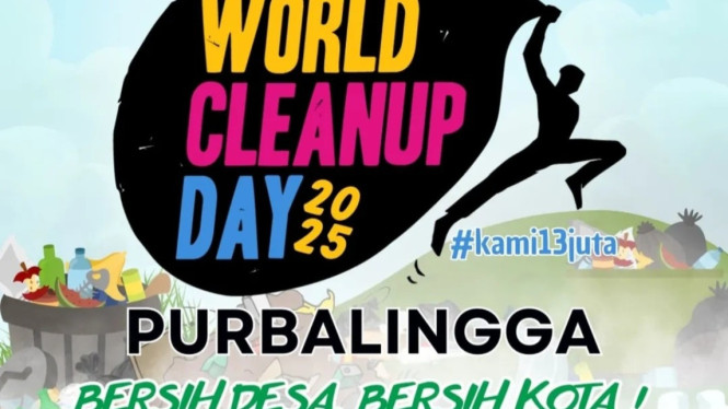 Cleanup Day 2025, Bersih Desa Kota di Purbalingga