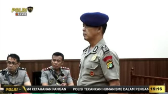 Bripka Rohmat, sopir kendaraan rantis pelindas driver ojol