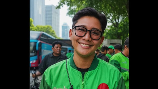 Riska Amelia, ojol glowing temui Wapres Gibran