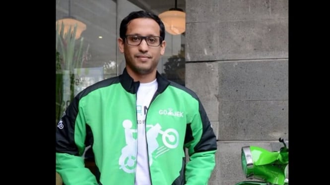 Nadiem Makarim dan Franka Franklin pasangan harmonis