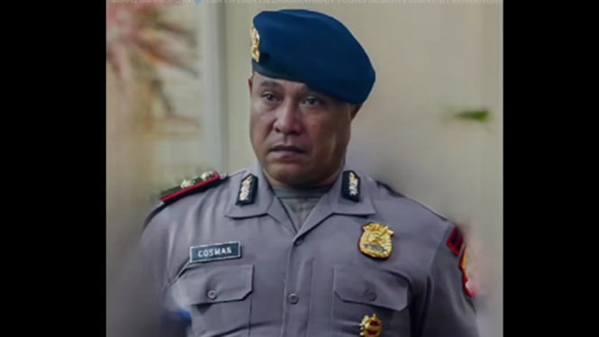 Kompol Cosmas saat jalani sidang etik Polri