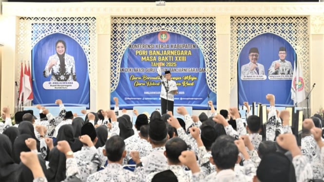 Konferensi PGRI XXIII Banjarnegara.