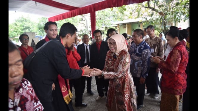 Bupati Lilis Nuryani hadiri pentahbisan Pendeta Ari Iswanto