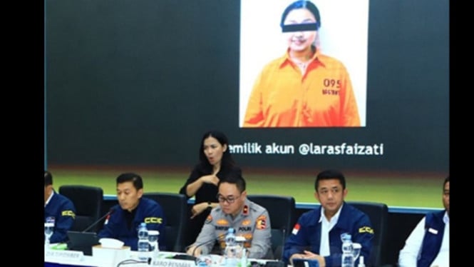 Polisi tahan Laras Faizati usai posting ajakan bakar Mabes