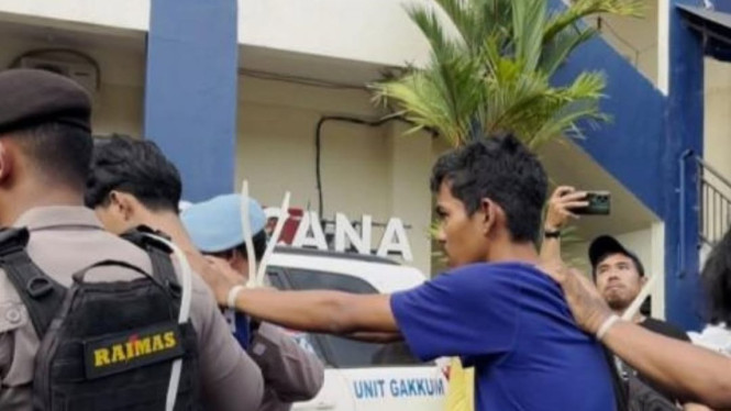 Pelaku Kerusuhan Aksi Demo di Kantor DPRD Cilacap