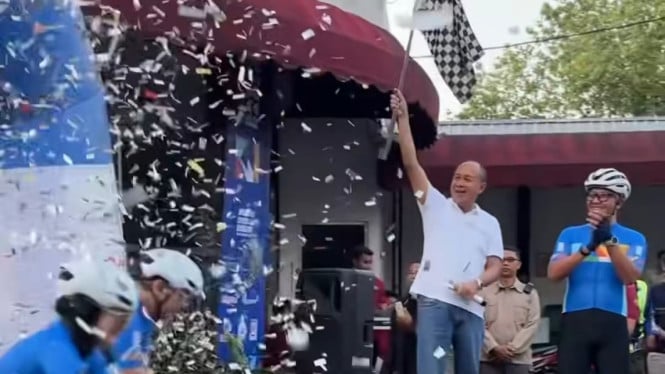 Bupati Banyumas Buka Event Olahraga 'Tour Of Baturraden 2025'