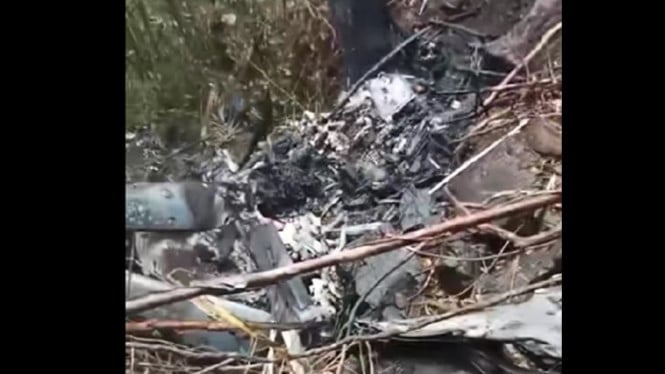 Pesan terakhir korban helikopter jadi kunci pencarian
