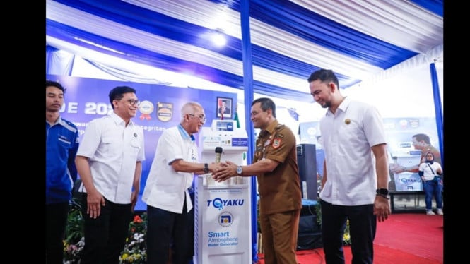 Toyaku, inovasi Udinus penyedia air bersih dari udara