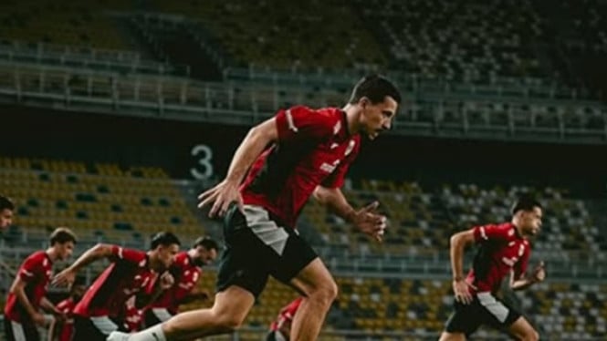 Thom Haye kesal usai laga Indonesia vs Lebanon di GBT