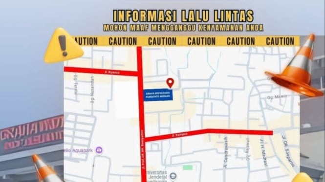 Ruas Jalan di Purwokerto Potensi Ramai Imbas Wisuda Unsoed