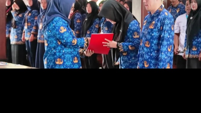 Pelantikan 245 ASN di Banyumas