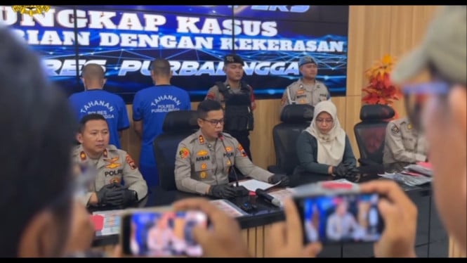 Polres Purbalingga Ungkap Pelaku Kasus Perampokan di BPRS Karanganyar