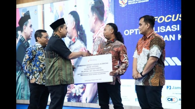 Penyaluran KUR di Jateng cetak rekor nasional