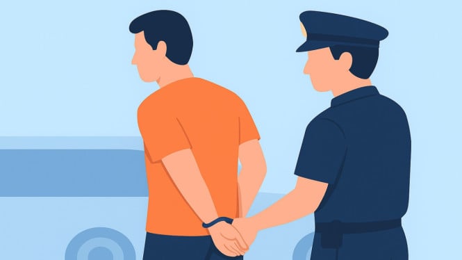 Ilustrasi - Sopir Diamankan Polisi