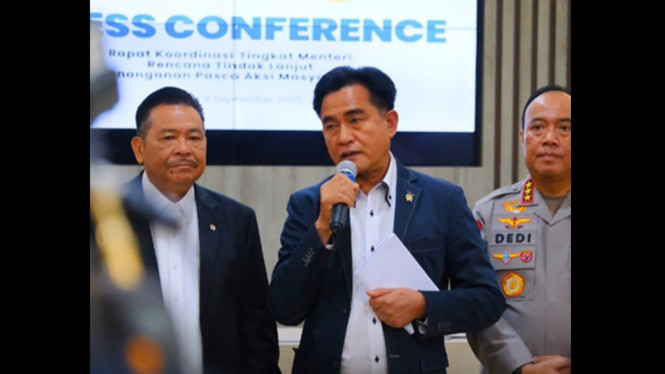 Yusril klarifikasi kondisi tahanan kericuhan